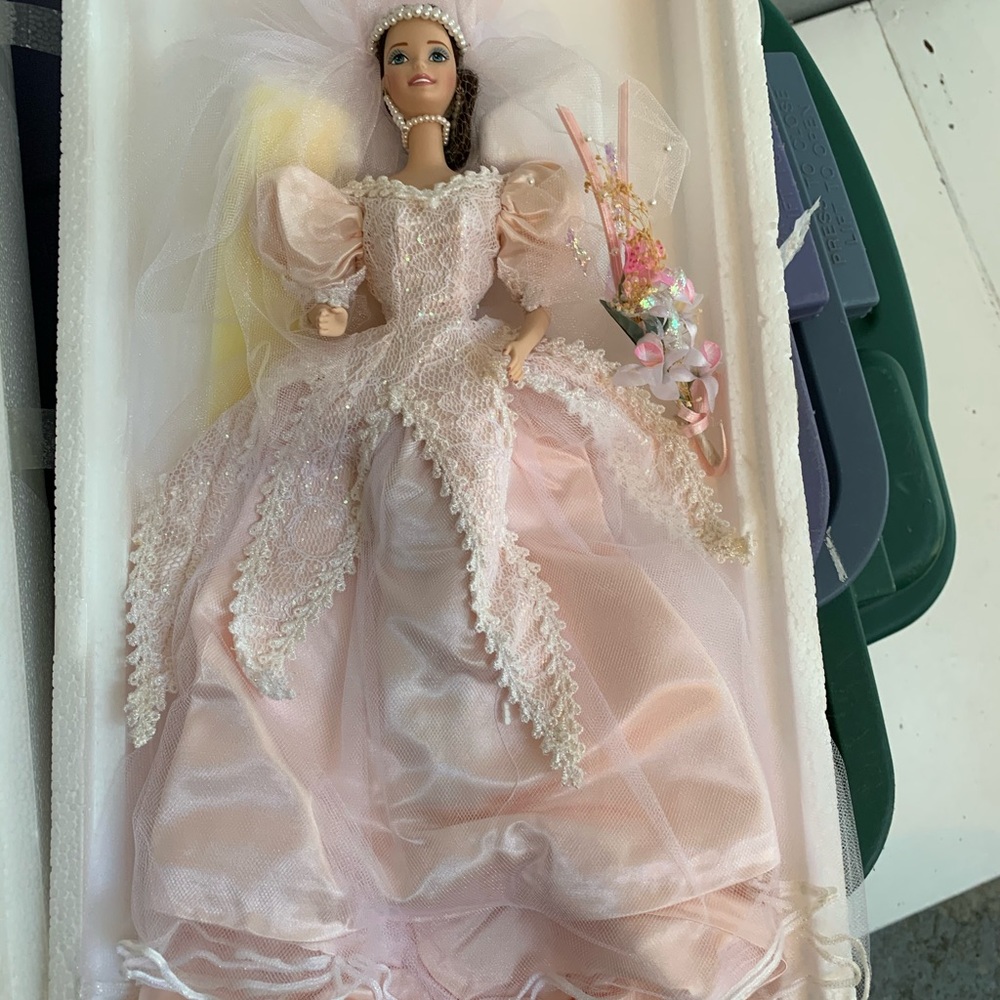 Barbie. Blushing orchid Barbie bridal